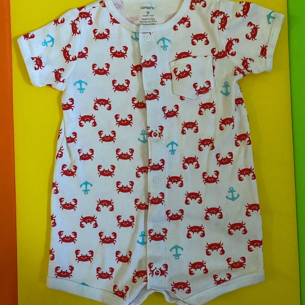 Carter’s Crab Snup-Up Romper
